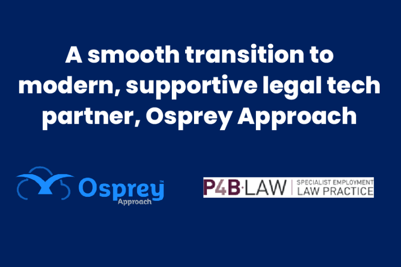 legal operations - How P4B Law Transformed Legal Operations with Osprey Approach